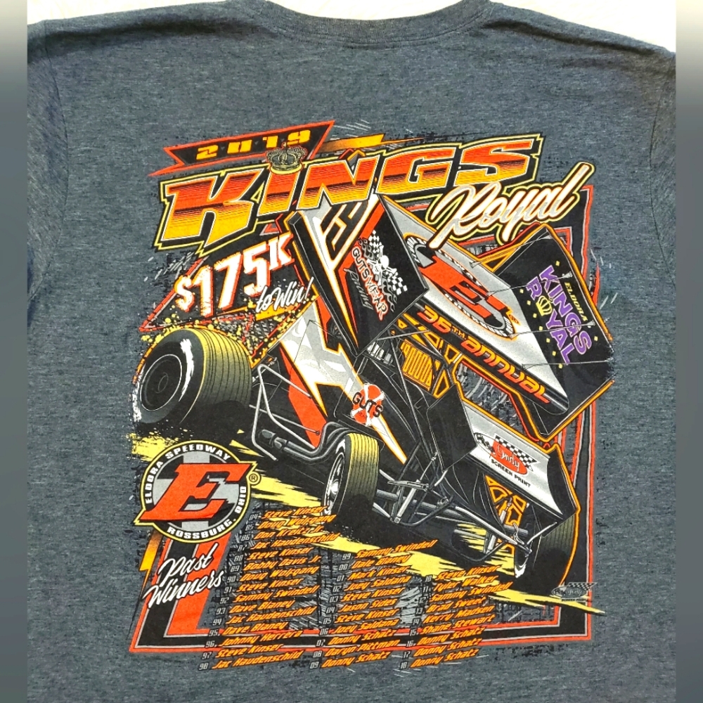 Mens Kings Royal Racing Eldorado Speedway Tee